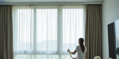 Delicate sheer drape cleaning upwey-vic Matty Curtain Cleaning
