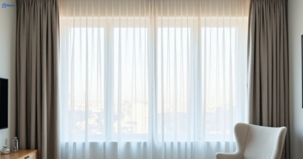Freshly steam cleaned curtains in upwey-vic QLD